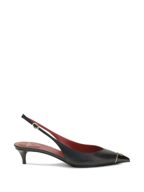 Valentino Garavani VLogo Signature slingback pums Black 9W2S0QB8YEA