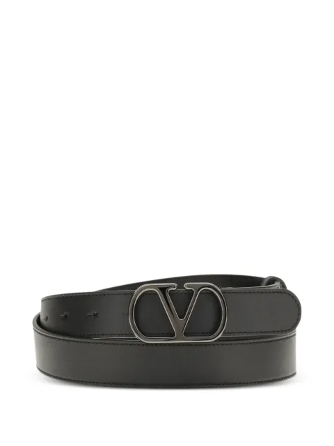 Valentino Garavani VLogo Signature belt Black 9Y2T0SM3BQT