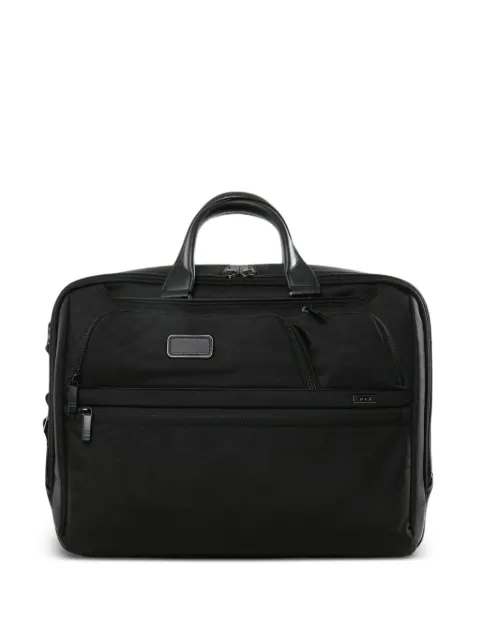 Tumi 17" multi-pocket zip-fastening laptop bag Black 1589671041