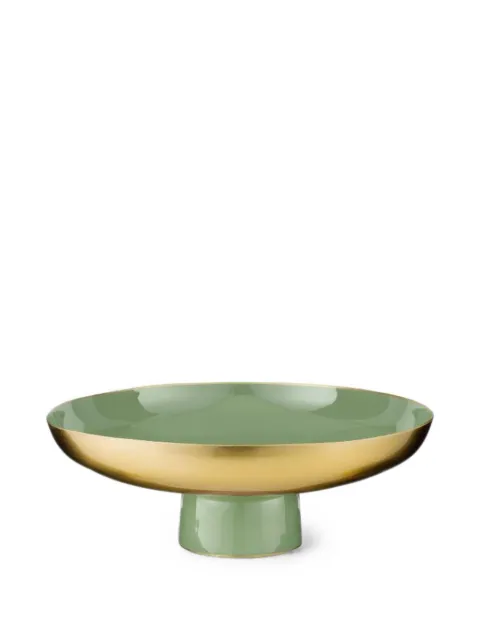 PIP STUDIO gold-tone pedestal tray Green 51075054