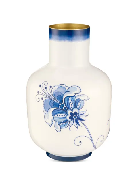 PIP STUDIO floral-print iron vase Neutrals 51102111