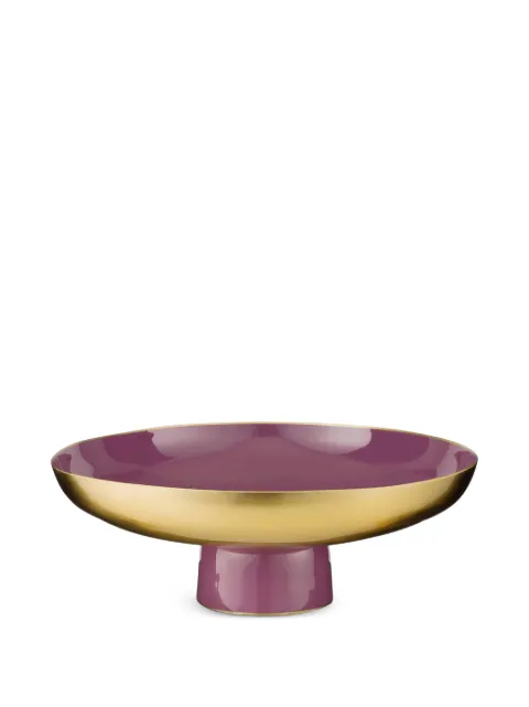 PIP STUDIO enamelled low-height pedestal tray Purple 51075044