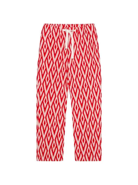 Orlebar Brown Hobie Cano jacquard trousers Red 276195