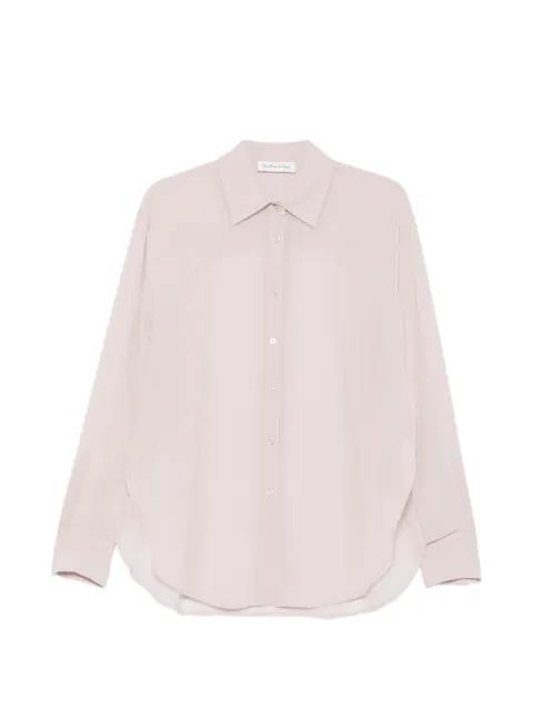 The Frankie Shop sheer button-up shirt Pink CHFS211576210102