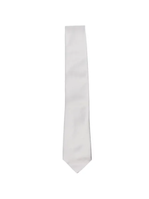 Canali satin-finish tie Grey HJ0004018