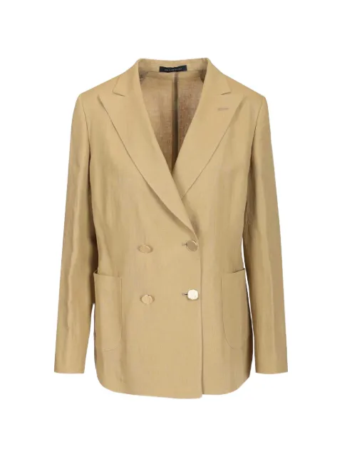 LATORRE double-breasted blazer Neutrals S26LATORLW1