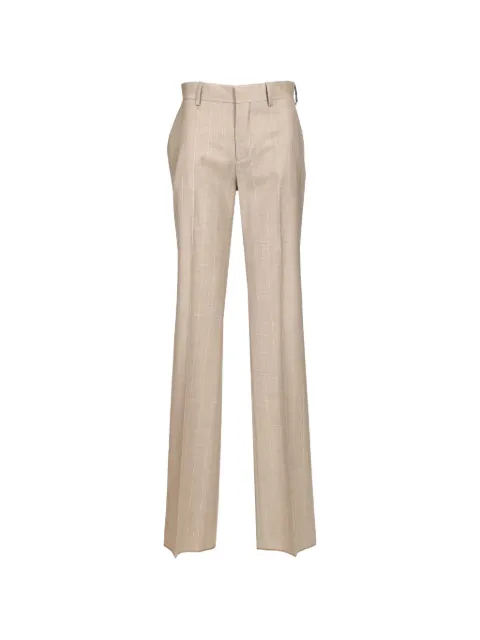 LATORRE pinstripe wide-leg trousers Neutrals S26LATORPW1