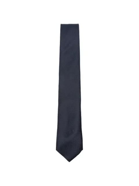 Canali geometric-pattern tie Blue HJ0474018