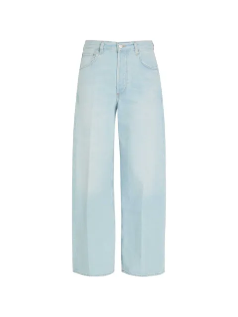 Citizens of Humanity faded-effect wide-leg jeans Blue HS262053B3017