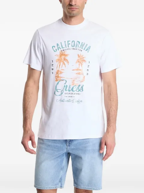 GUESS USA graphic-print T-shirt White M6GI20K3052G011