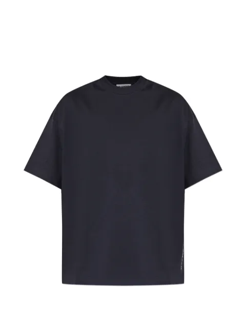 Jil Sander logo-print T-shirt Blue J22GC0277J20348