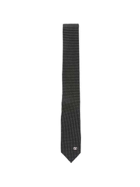 Valentino Garavani VLogo tie Black YEV195GGQ