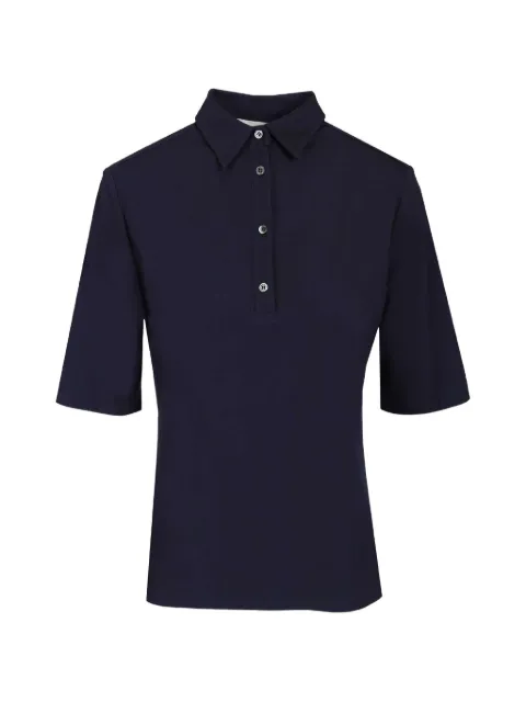 Al Duca D’Aosta 1902 three-quarter-sleeve polo shirt Blue 4147