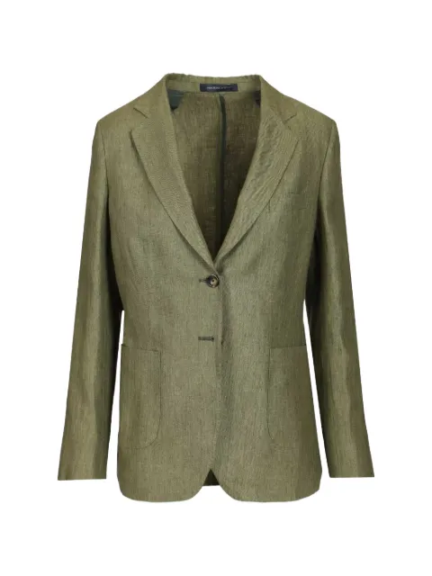 LATORRE single-breasted blazer Green S26LATORLW3