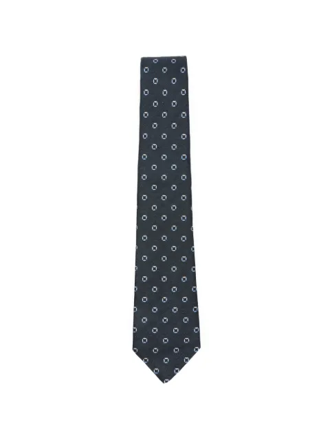 Canali geometric-pattern tie Blue HJ0471818