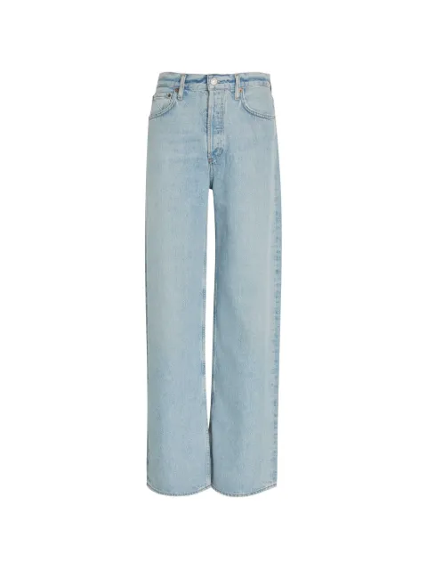 AGOLDE Ren faded wide-leg jeans Blue A3101556