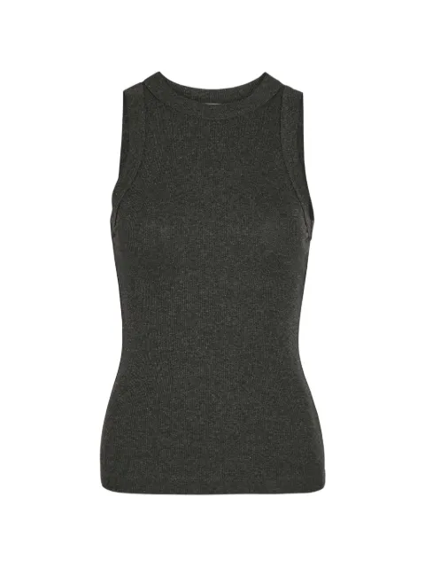 AGOLDE Leigh ribbed-knit tank top Grey A74211922