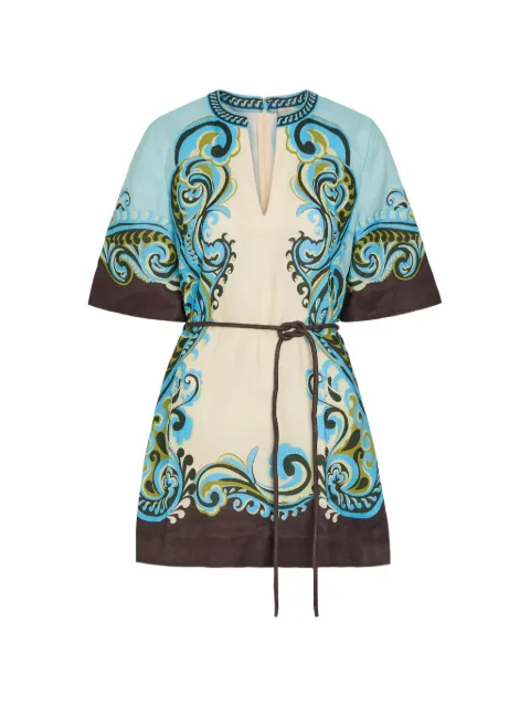 ALEMAIS Natalia mini dress Neutrals 7424D