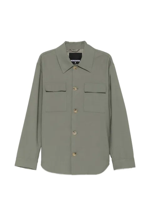 Patrizia Pepe chest-pocket button-up jacket Green 5O0039A759G479