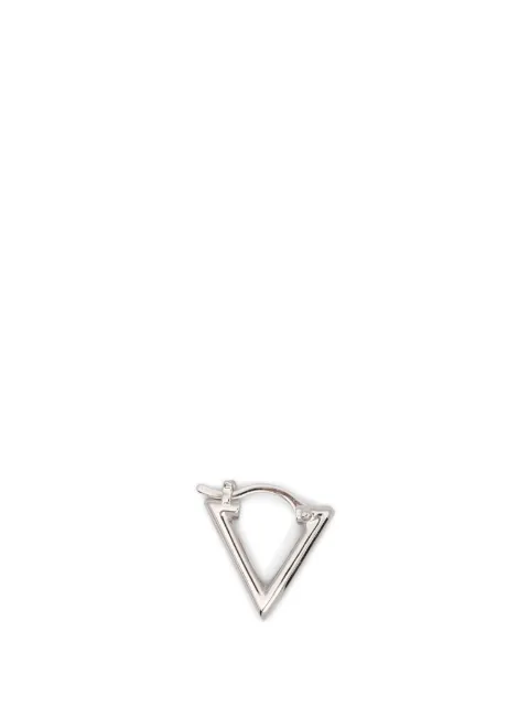 LAG WORLD Mini Lil triangle hoop earring Silver MINILILTRIANGLE