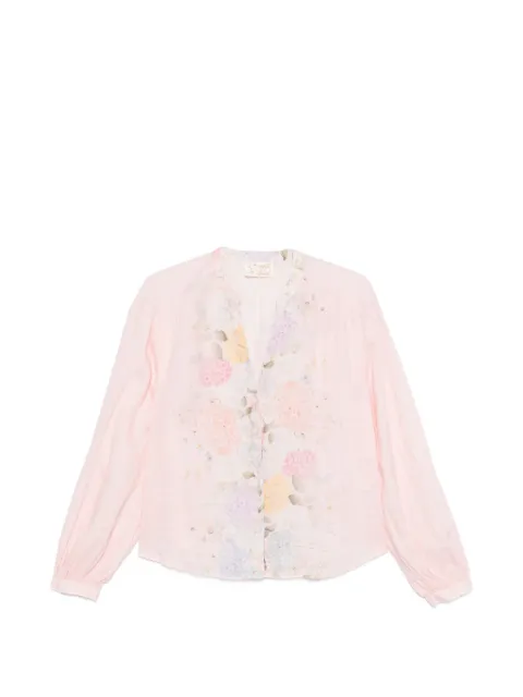 MC2 Saint Barth Liona long sleeve blouse Pink LIO0001