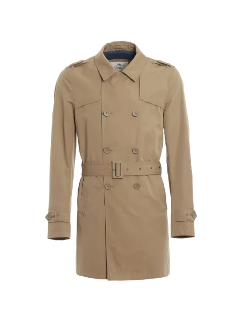 Herno double-breasted belted coat Brown IM0127U191952105