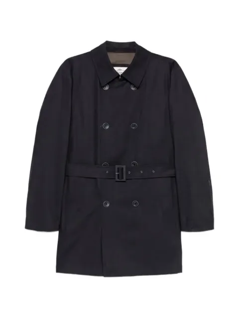 Herno belted double-breasted coat Black IM0161U13803