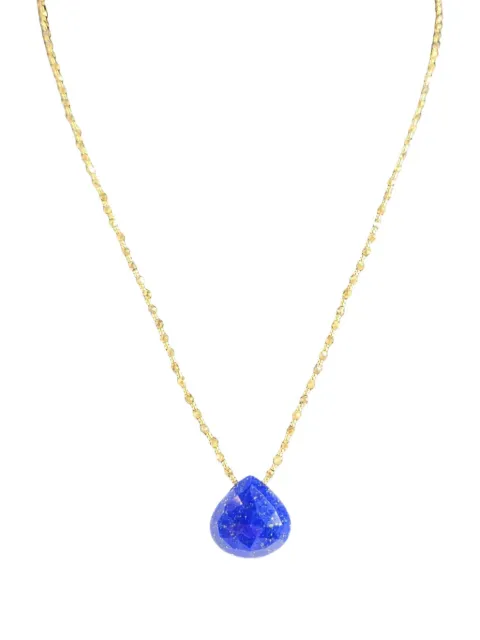 Madison lapis lazuli teardrop-pendant necklace Gold MBHG3