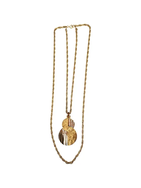 Madison Modernist pendant necklace Gold MBH221