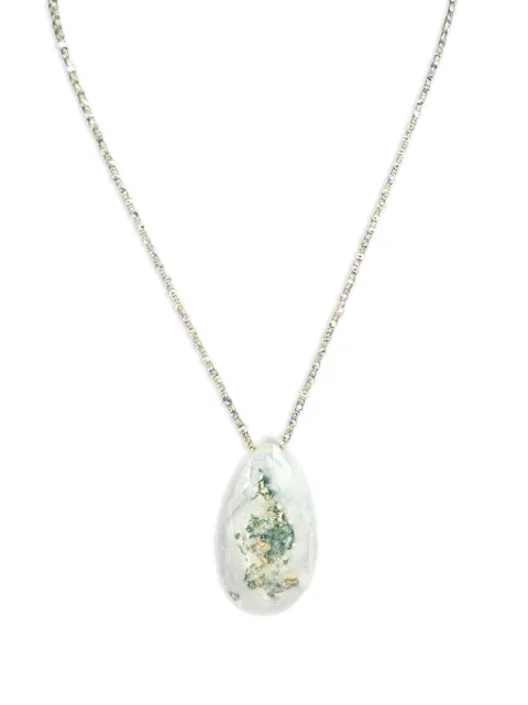Madison Solar Quartz necklace Silver MBHG7