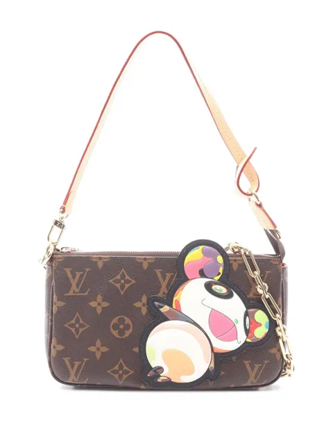 Louis Vuitton Pre-Owned 2010-2026 Takashi Murakami Monogram Panda Pochette Accessoires satchel Brown YIABL8UQW5ZBVFPU