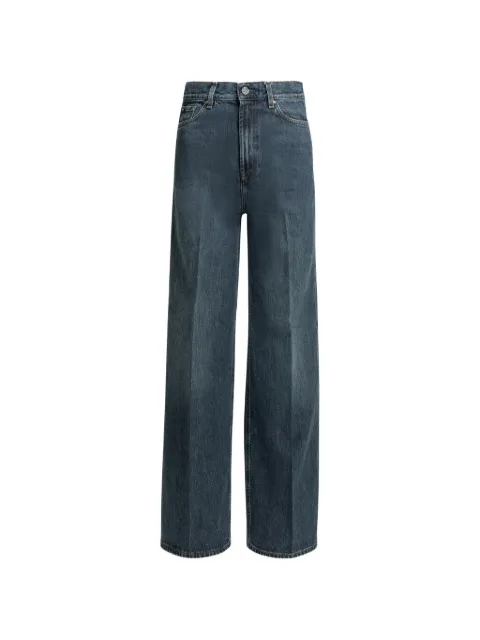 TOTEME pressed-crease wide-leg jeans Blue 242WRB2426FB004506732