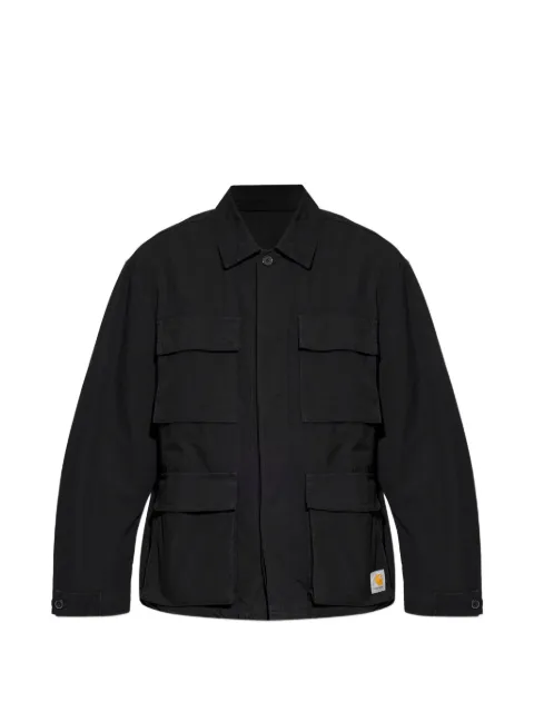 Carhartt WIP ripstop military jacket Black I036803