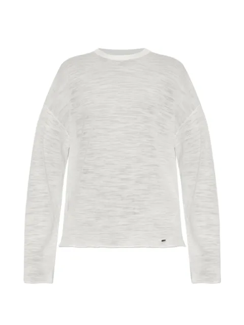 Represent long-sleeve cotton T-shirt White MLM100727