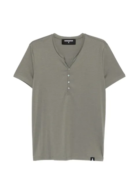 Patrizia Pepe henley T-shirt Green 5M1423JT23G479