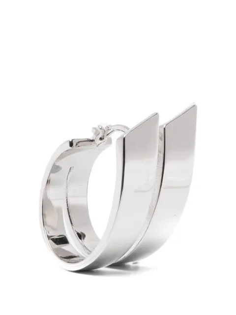 LAG WORLD Arcade hoop earring Silver ARCADEEARRING