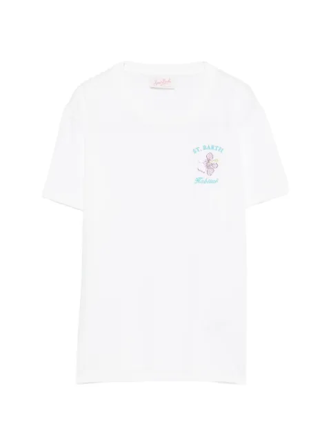 MC2 Saint Barth Emilie sequin-embellished T-shirt White EMI000108614L