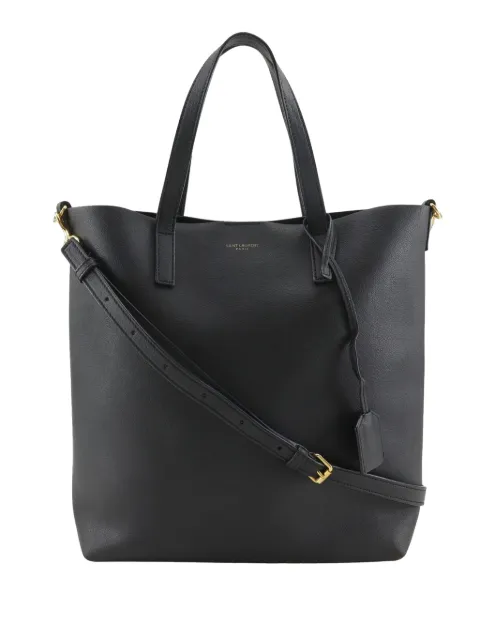 Saint Laurent Pre-Owned 2021 Toy Leather North South Shopping Tote satchel Black J2CIUFUJQOYL0Z95