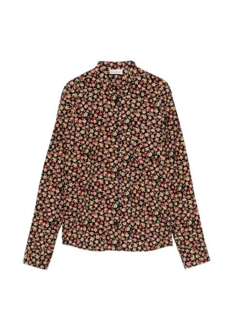 Moncler floral-print shirt Black L20932F00015599PU