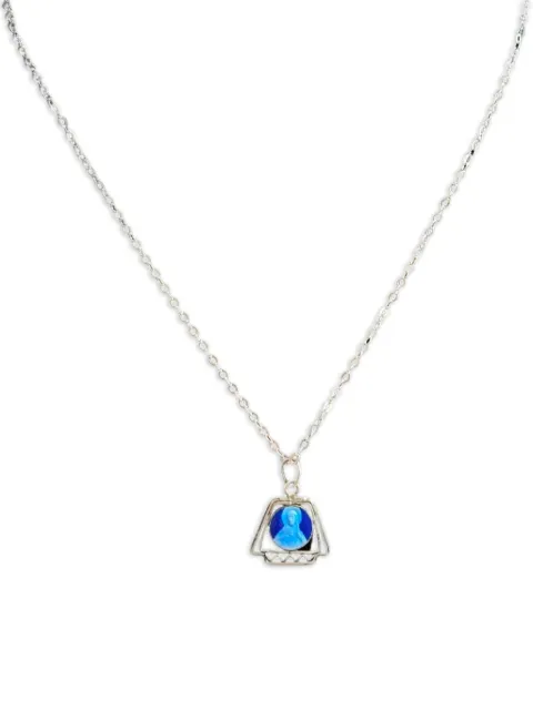 Madison Virgin Mary pendant necklace Silver MBH240