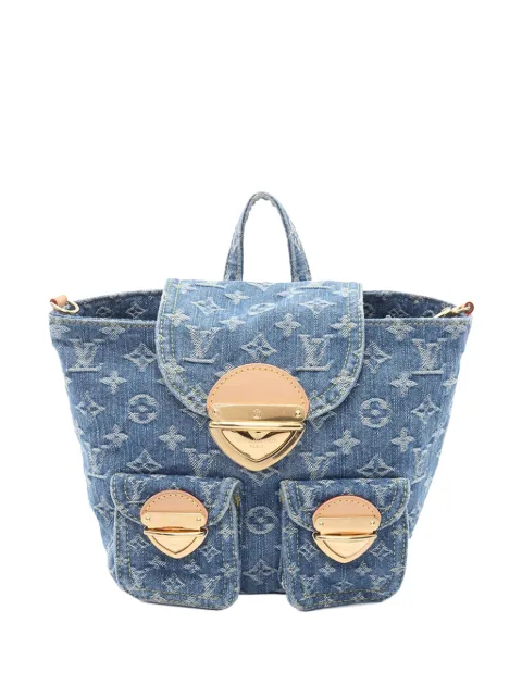 Louis Vuitton Pre-Owned 2010-2026 Monogram Denim Venice backpack Blue D2Y7CP0J546OXJ2Z