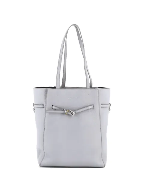 Givenchy Pre-Owned Voyou North South Leather Small tote bag Grey 5ENY3TXPGZ0696GB