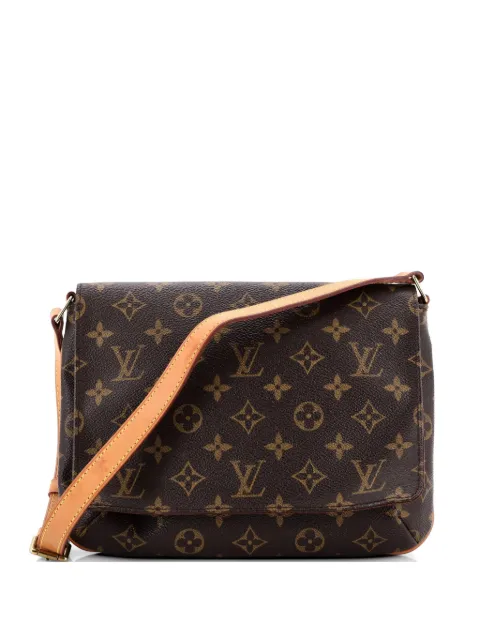 Louis Vuitton Pre-Owned Musette Tango Handbag Monogram Canvas shoulder bag Brown MG4YUR9W9U7MZ7SH