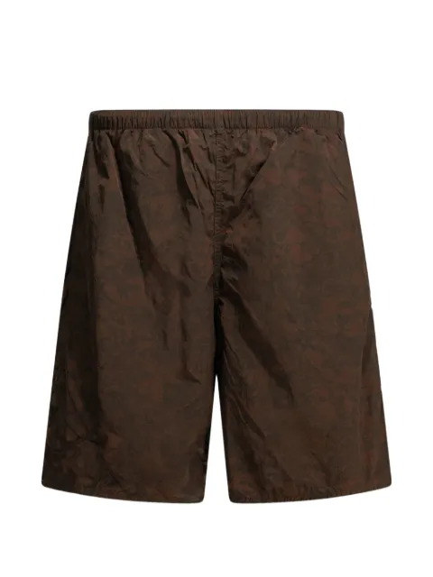BEAMS PLUS floral-print shorts Brown 3825018779128