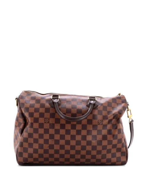 Louis Vuitton Pre-Owned Speedy Bandouliere Bag Damier 35 satchel Brown P4DGH8JTQ5NNLXTX
