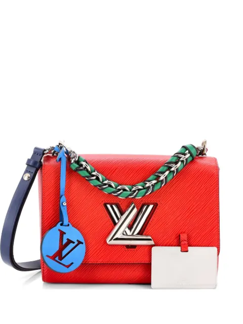 Louis Vuitton Pre-Owned Braided Handle Twist Bag Epi Leather MM crossbody bag Red E04IUHGV4D4B63UY