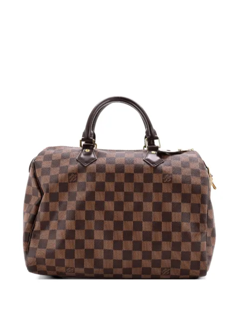 Louis Vuitton Pre-Owned Speedy Handbag Damier 30 satchel Brown CZLMILPTVSGL53M3