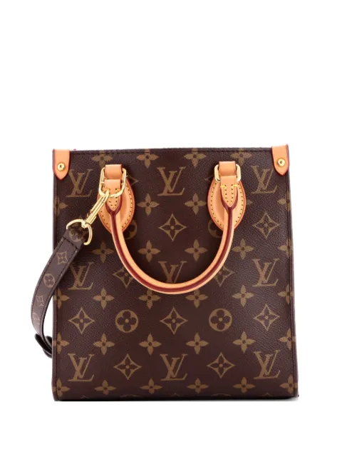 Louis Vuitton Pre-Owned Sac Plat NM Bag Monogram Canvas BB tote bag Brown YLRQ3T1BVXHBY3LX