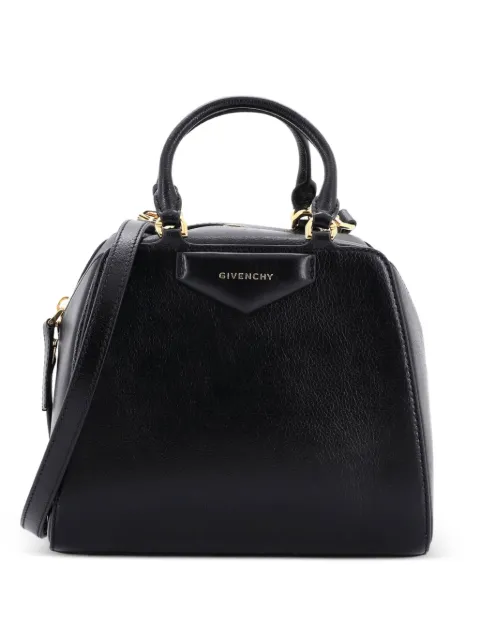 Givenchy Pre-Owned Antigona Cube Bag Leather Mini crossbody bag Black 2XE24DAC8BWKJP3V