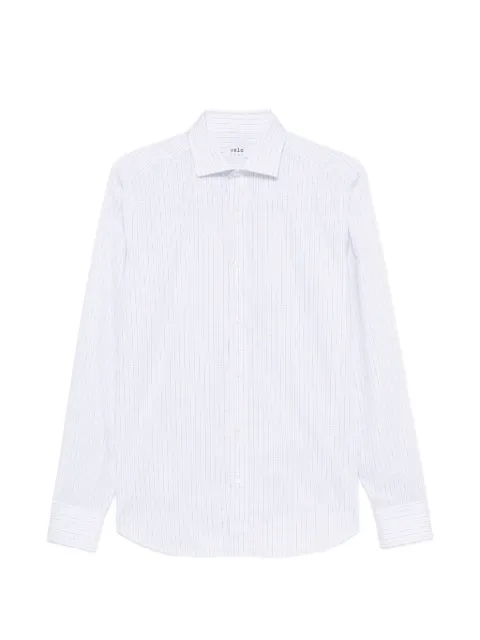 VELA SHOP checked long-sleeve shirt White SG00D0PDR0104B